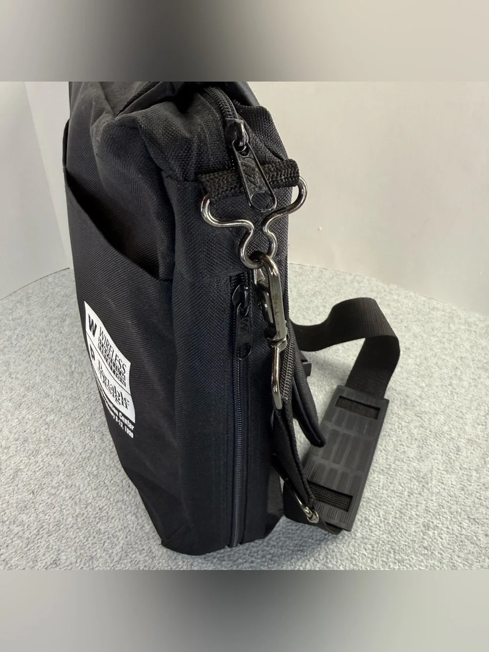 Vintage Texas Instruments Logo 1998 Conference Promo Bag Laptop Messenger